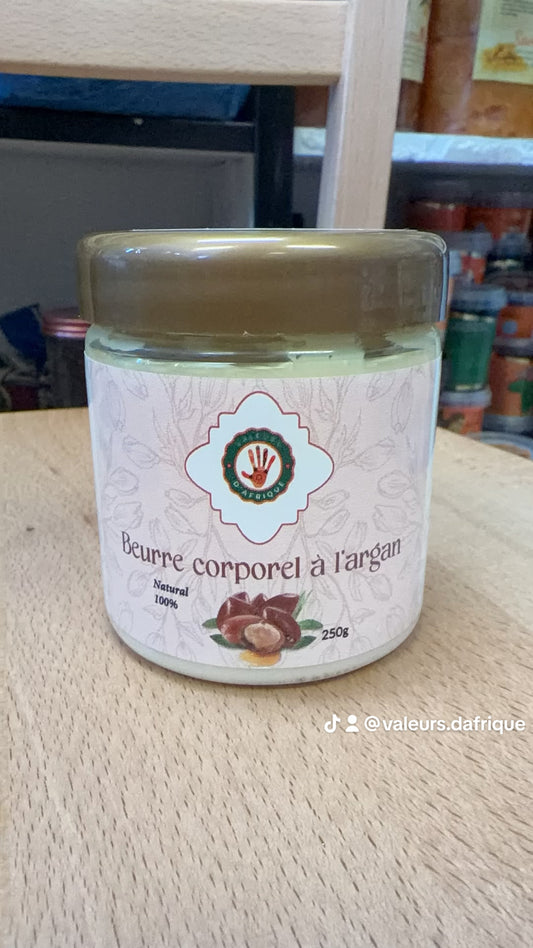 Beurre corporelle à l argan