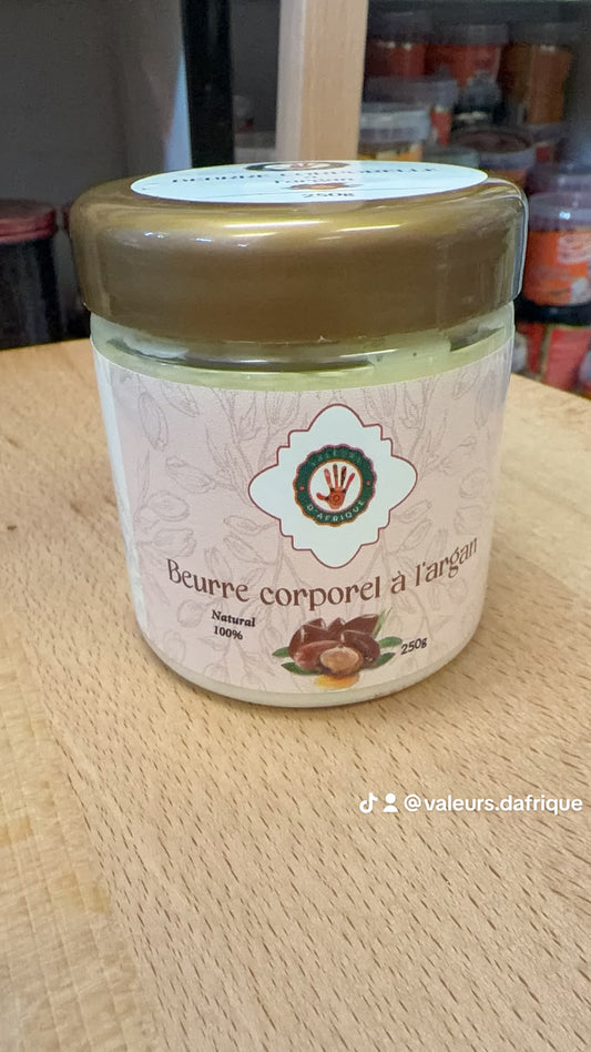 Beurre corporelle à l argan